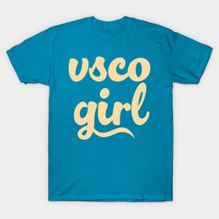 VSCO GIRL / Typography Gift Design T-Shirt